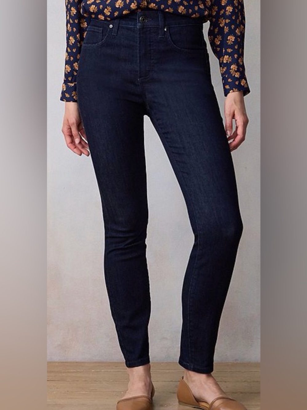Lauren Conrad High-Rise Skinny Jeans (size 10L, new with tags)